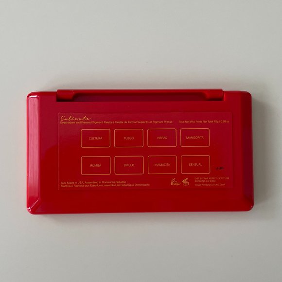 Artist Couture Caliente Eyeshadow Palette Yellow Orange Fuchsia New without Box - Picture 3 of 5